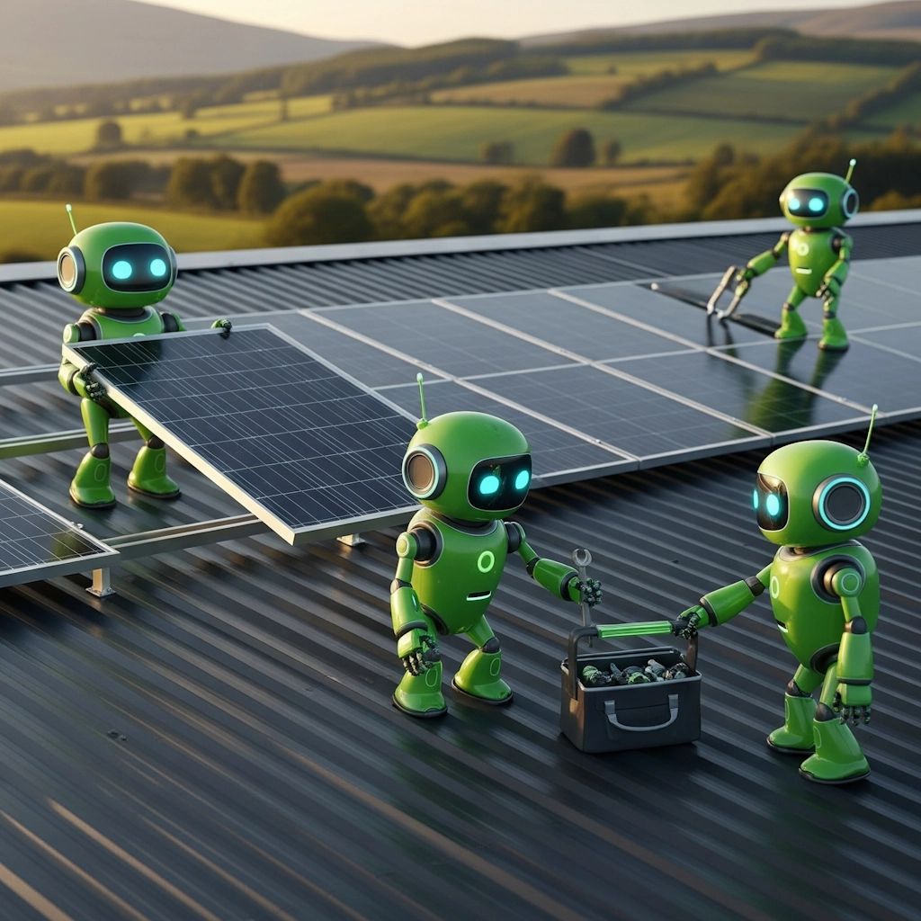 Solar installation process