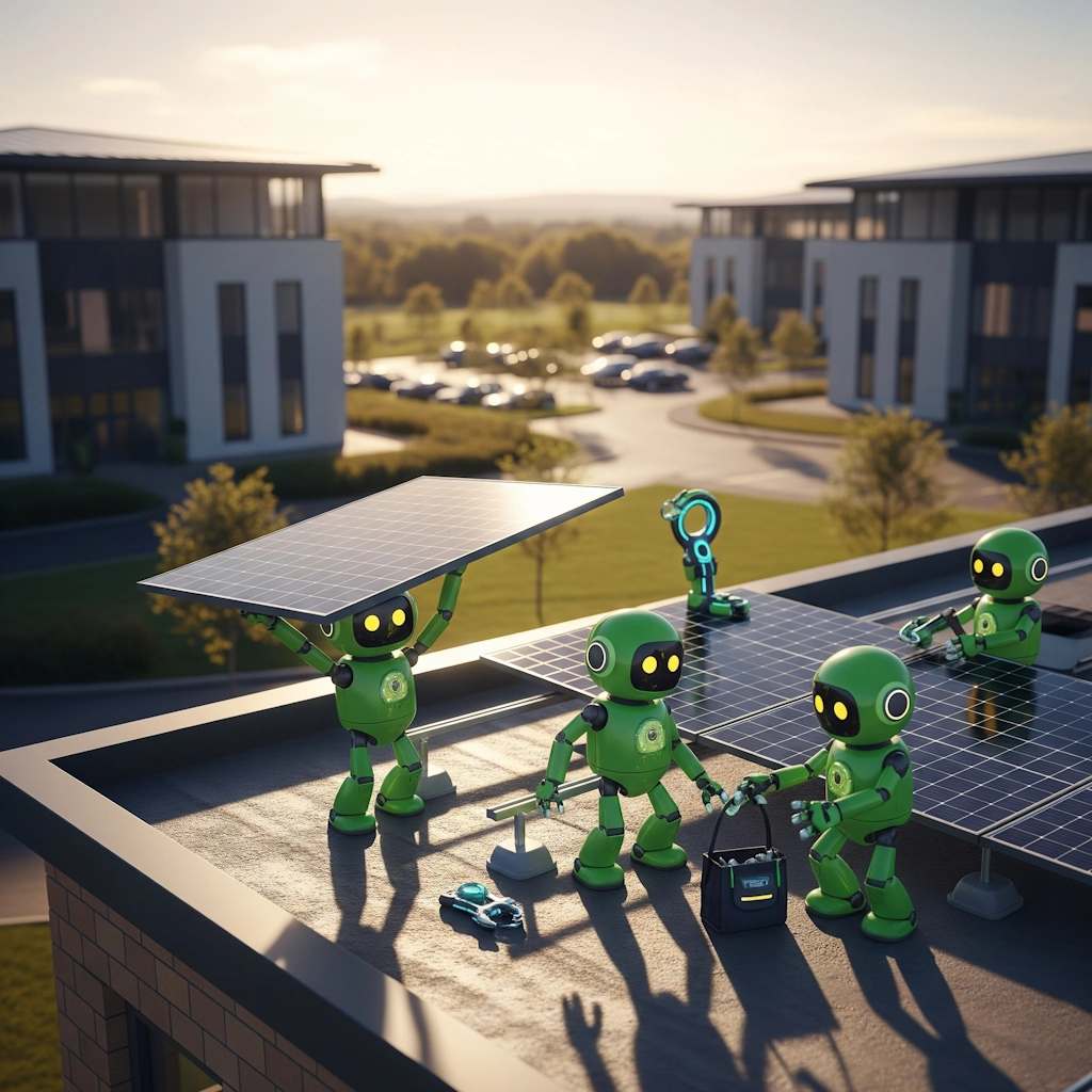 Solar installation process